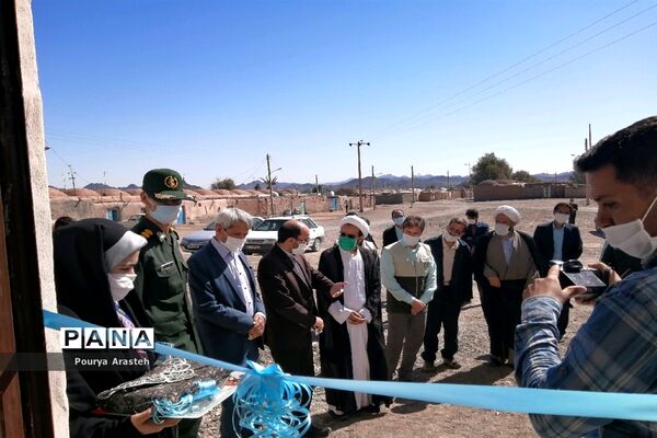 افتتاح کارگاه خیاطی معدن قلعه‌زری به همت ناحیه مقاومت بسیج شهرستان خوسف