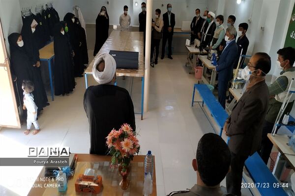 افتتاح کارگاه خیاطی معدن قلعه‌زری به همت ناحیه مقاومت بسیج شهرستان خوسف