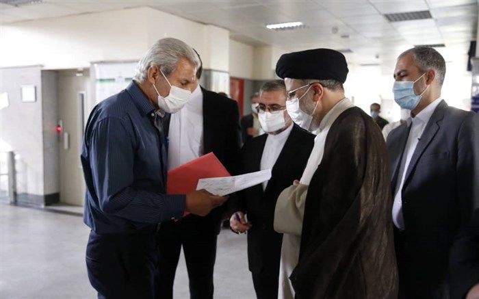 بازدید سرزده رئیس قوه قضاییه از مجتمع قضایی شهرستان لواسانات