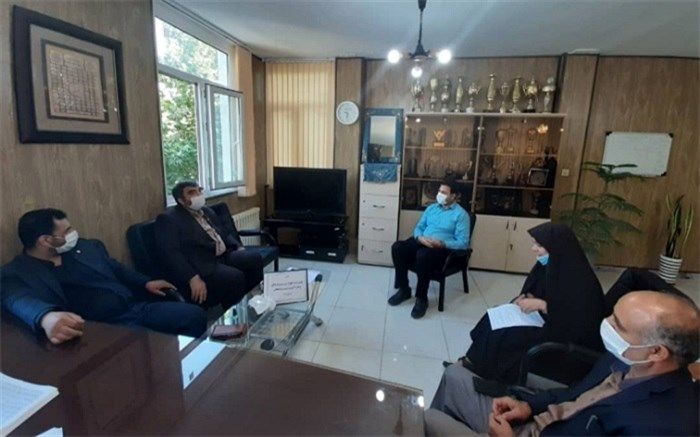 برگزاری جلسه معاونت پرورشی و فرهنگی اداره کل  با رئیس اداره آموزش و پرورش استثنایی استان البرز