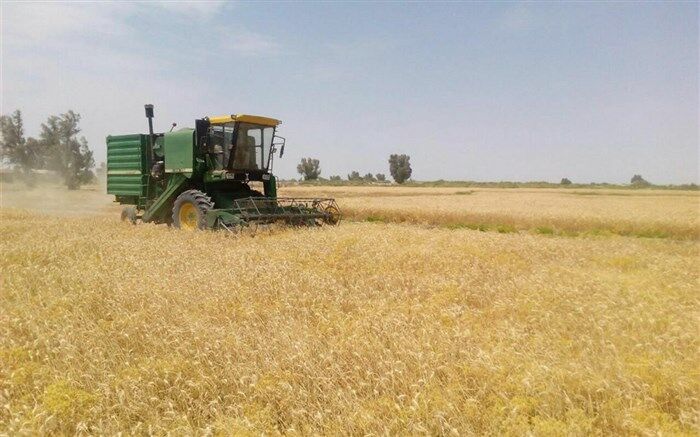 پایان عملیات برداشت غلات در شهرستان نی ریز