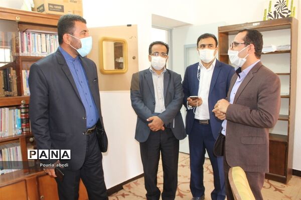 بازدید معاون پرورشی‌ و فرهنگی اداره‌کل آموزش و پرورش استان بوشهر از مرکز مشاوره خدمات روانشناختی دانش‌آموزان
