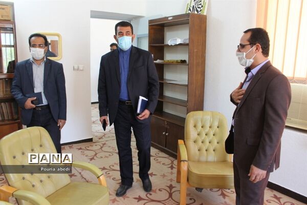 بازدید معاون پرورشی‌ و فرهنگی اداره‌کل آموزش و پرورش استان بوشهر از مرکز مشاوره خدمات روانشناختی دانش‌آموزان