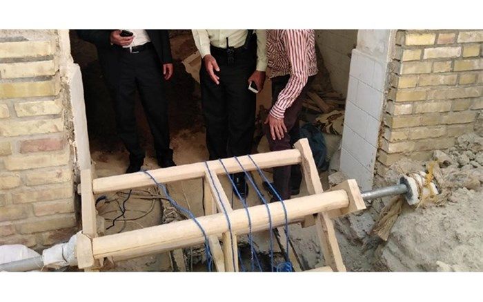 دستگیری عاملان حفاری غیرمجاز در منطقه بهار تبریز