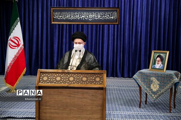 سخنرانی تلویزیونی  رهبر انقلاب اسلامی  به مناسبت عید قربان