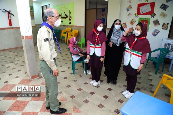 تولید محتوای سازمان دانش‌آموزی شهر تهران در منطقه 5
