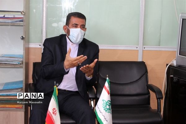 بازدید معاون پرورشی استان بوشهر از سازمان دانش آموزی  و خبرگزاری پانا  استان