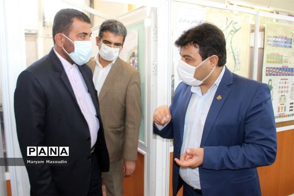 بازدید معاون پرورشی استان بوشهر از سازمان دانش آموزی  و خبرگزاری پانا  استان