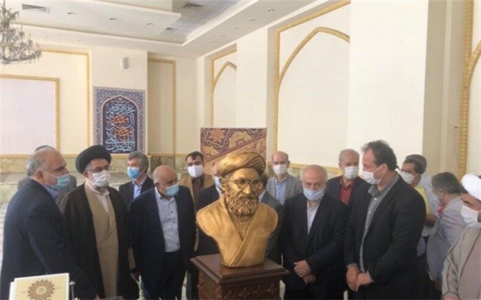 تندیس "آیت الله فیروزآبادی" در شهرری رونمایی شد