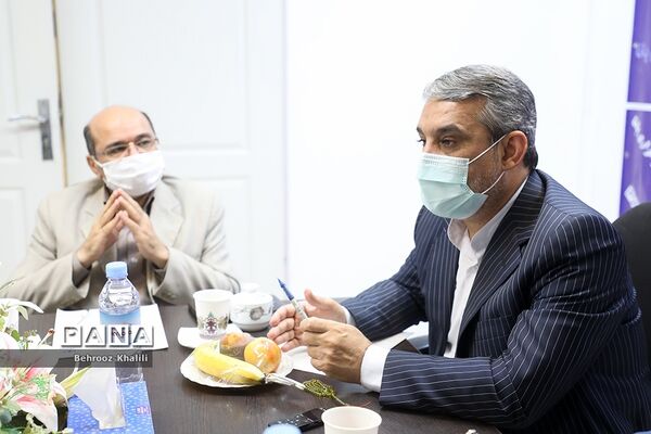 بازدید معاون وزیر آموزش و پرورش در آستانه عید غدیرخم و روز خبرنگار از خبرگزاری پانا