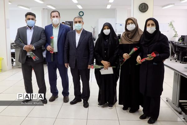 بازدید معاون وزیر آموزش و پرورش در آستانه عید غدیرخم و روز خبرنگار از خبرگزاری پانا