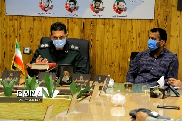نشست خبری فرمانده سپاه محمودآباد