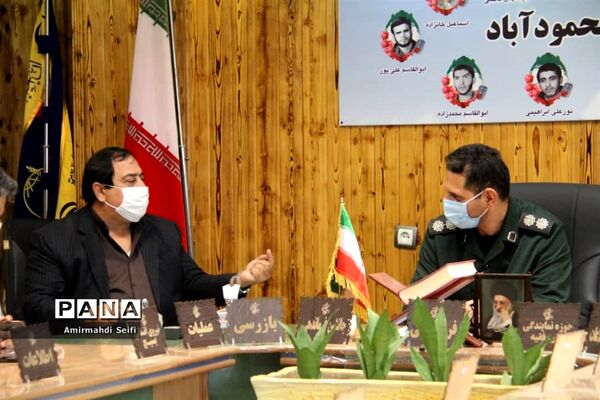 نشست خبری فرمانده سپاه محمودآباد