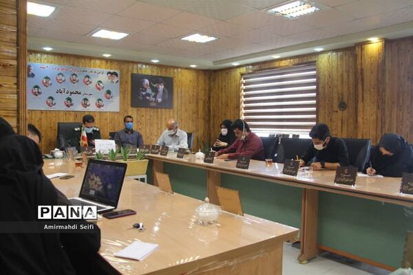 نشست خبری فرمانده سپاه محمودآباد