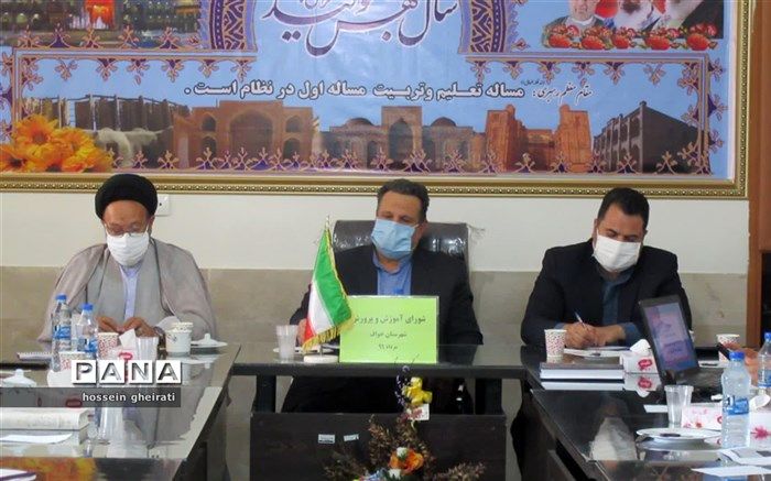 برگزاری جلسه شورای آموزش و پرورش شهرستان خواف