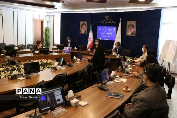 مراسم ویدیو کنفرانس تجلیل از خبرنگاران پانای خراسان رضوی