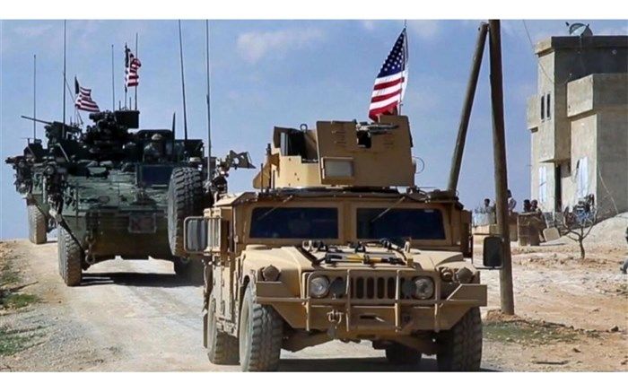 یک کاروان بزرگ نظامی آمریکا از عراق وارد سوریه شد