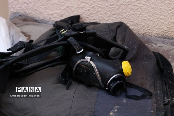 آتش سوزی بازار پردیس کیش