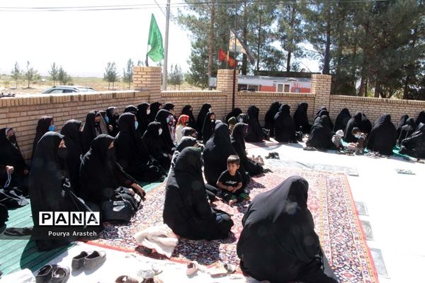 مراسم عزاداری  شهادت اما م رضا(ع)در مزار  سلطان ابوالقاسم نصرآباد شهرستان خوسف