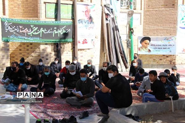 مراسم عزاداری  شهادت اما م رضا(ع)در مزار  سلطان ابوالقاسم نصرآباد شهرستان خوسف