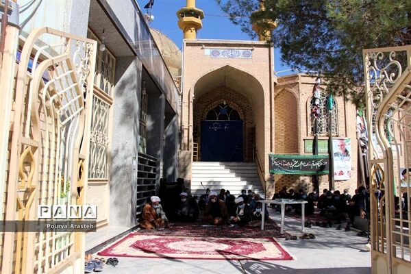 مراسم عزاداری  شهادت اما م رضا(ع)در مزار  سلطان ابوالقاسم نصرآباد شهرستان خوسف