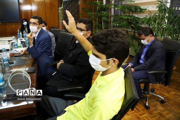 آیین اختتامیه نهمین دوره مجلس دانش آموزی کشور در شهر تهران