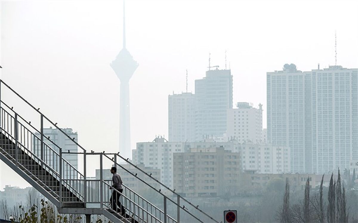 آلودگی هوای تهران برای چهارمین روز متوالی