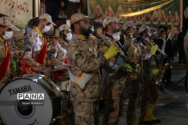 وداع با 5 شهید مدافع حرم مازندران