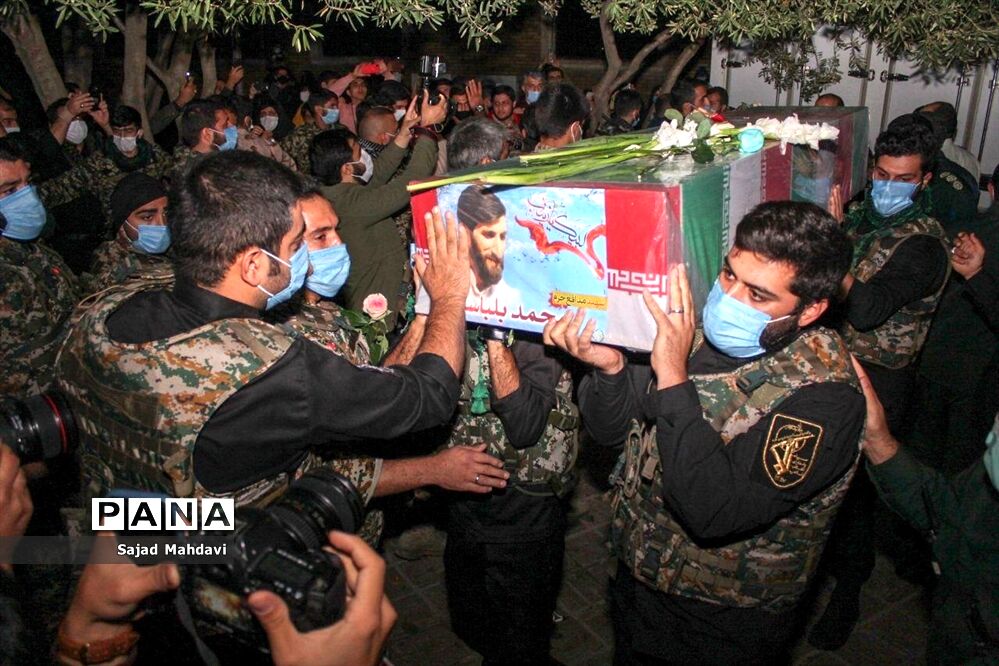 وداع با 5 شهید مدافع حرم مازندران