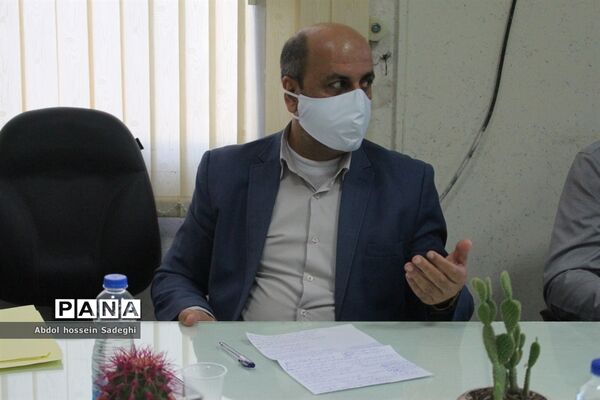 نشست هماهنگی اجرای طرح هیات اندیشه‌ورز نماز مدارس استان بوشهر