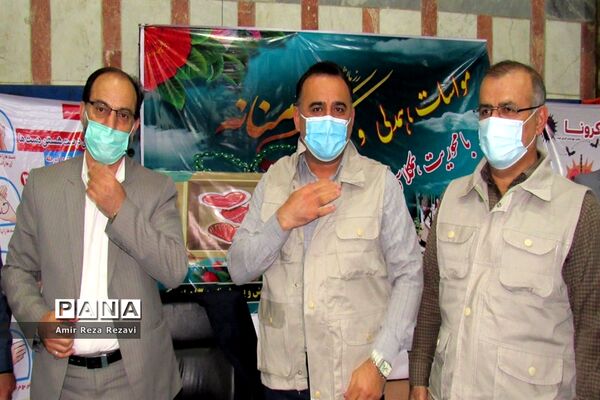 برگزاری رزمایش مواسات و همدلی در ناحیه 3 اهواز