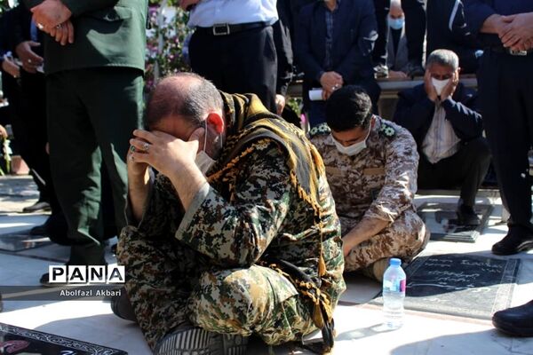 آیین تشییع شهید مدافع حرم محمود رادمهر در ساری