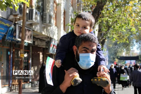 آیین تشییع شهید مدافع حرم محمود رادمهر در ساری