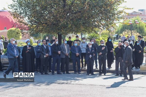 تشییع پیکر شهید رادمهر در ساری
