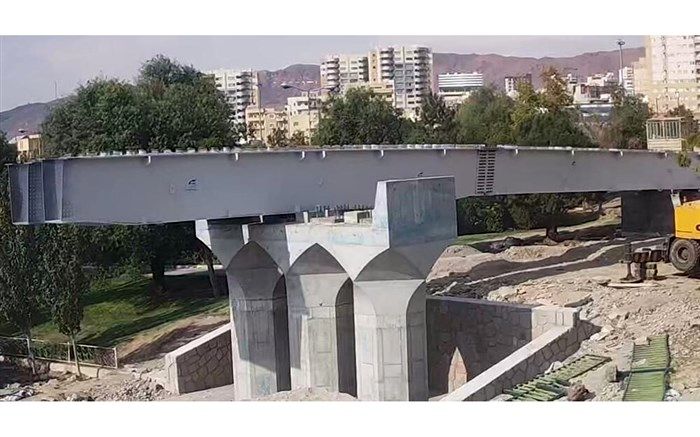 احداث عرشه میانی پل همسان در روزهای آتی