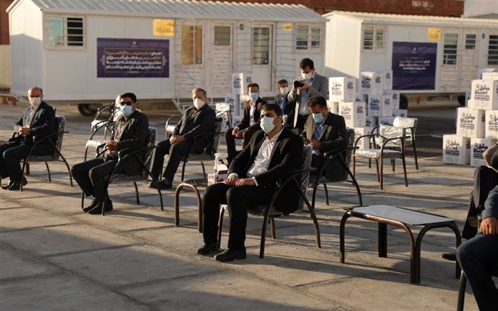 بهره‌برداری از ۱۰ مدرسه سیار برکت در کرمانشاه