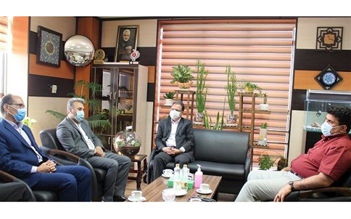 دیدار مدیر آموزش و پرورش منطقه5 تهران، با شهردار منطقه