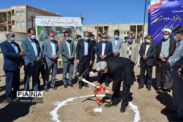 مراسم کلنگ زنی زورخانه بین المللی استان خراسان جنوبی