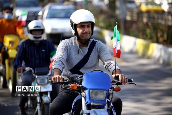 رالی موتورسواران قانونمند مازندران