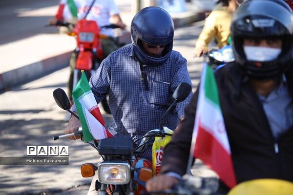 رالی موتورسواران قانونمند مازندران