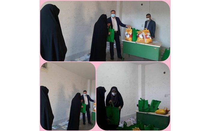 اهدا ۴۱سبد کالا در رزمایش اربعین