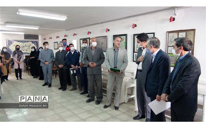 برپایی دومین نمایشگاه خوشنویسی "مشق احساس" در شیروان