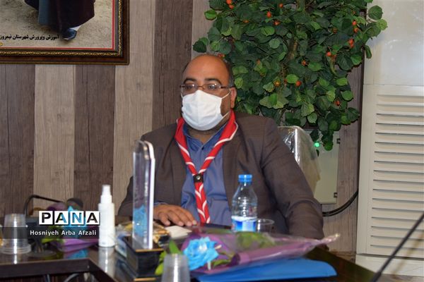 سفر مدیر سازمان دانش آموزی استان به قطب سیستان