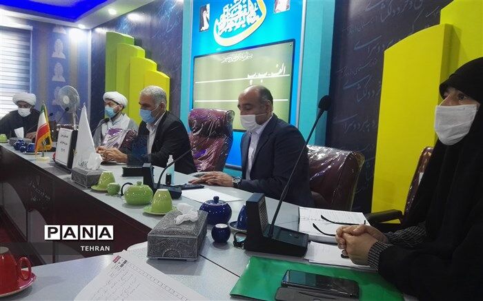 برگزاری جلسه مدیران و طلاب مدارس طرح امین در منطقه چهار