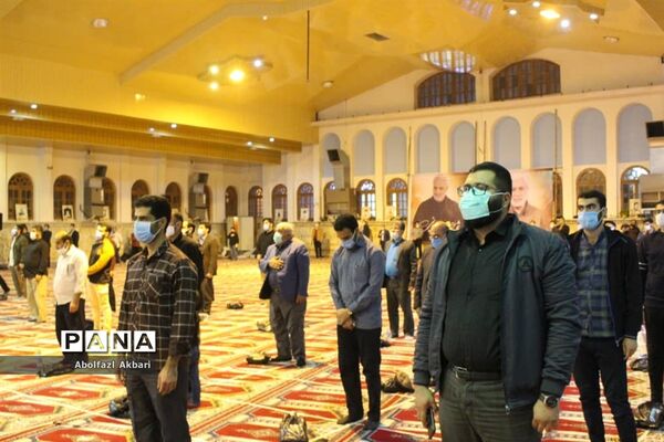 مراسم هفتمین روز تدفین شهید مدافع حرم محمود رادمهر