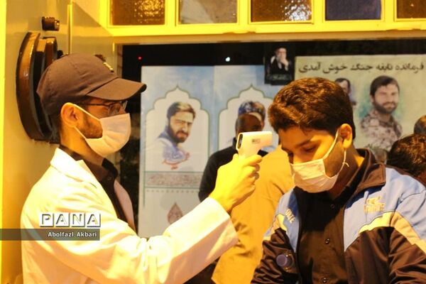 مراسم هفتمین روز تدفین شهید مدافع حرم محمود رادمهر