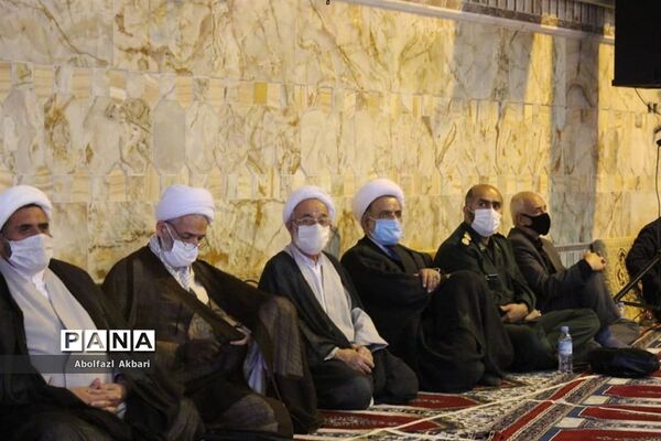 مراسم هفتمین روز تدفین شهید مدافع حرم محمود رادمهر