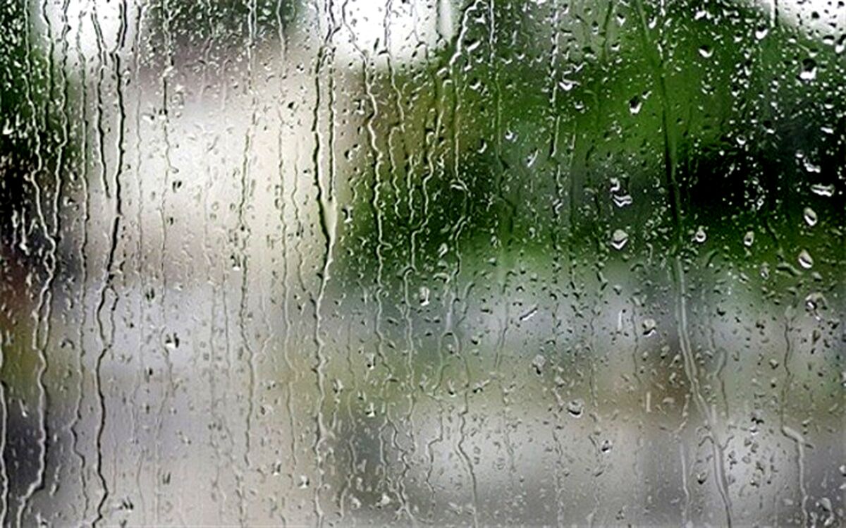 بارش پراکنده باران در سواحل دریای خزر