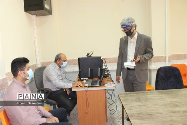 انتخابات شورای دانش آموزی دبیرستان شهید مطهری شاهد پسران بوشهر