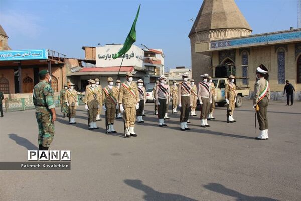 تشییع و خاکسپاری شهید راستگو در ساری